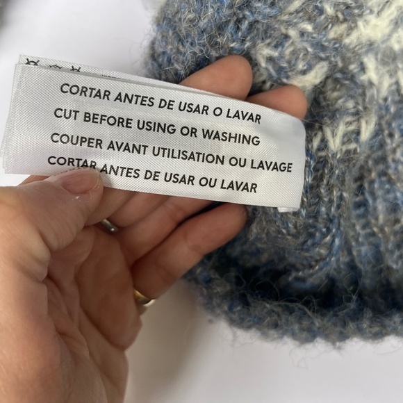 Mango Baby - Jacquard Knitted Sweater Blue - 2-3 years - Kids - Picture 10 of 14